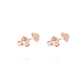Aros Oro Miel 18kt  Corazón - Miniatura 3