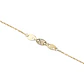 Pulsera de Oro 18kt Tres Ovalados - Miniatura 2