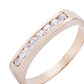 Anillo Oro Miel 18kt Circonitas Riel - Miniatura 2