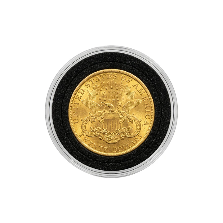 Moneda de Oro USA 20 dólares Doble Aguila de Cabeza de Libertad 1894 3