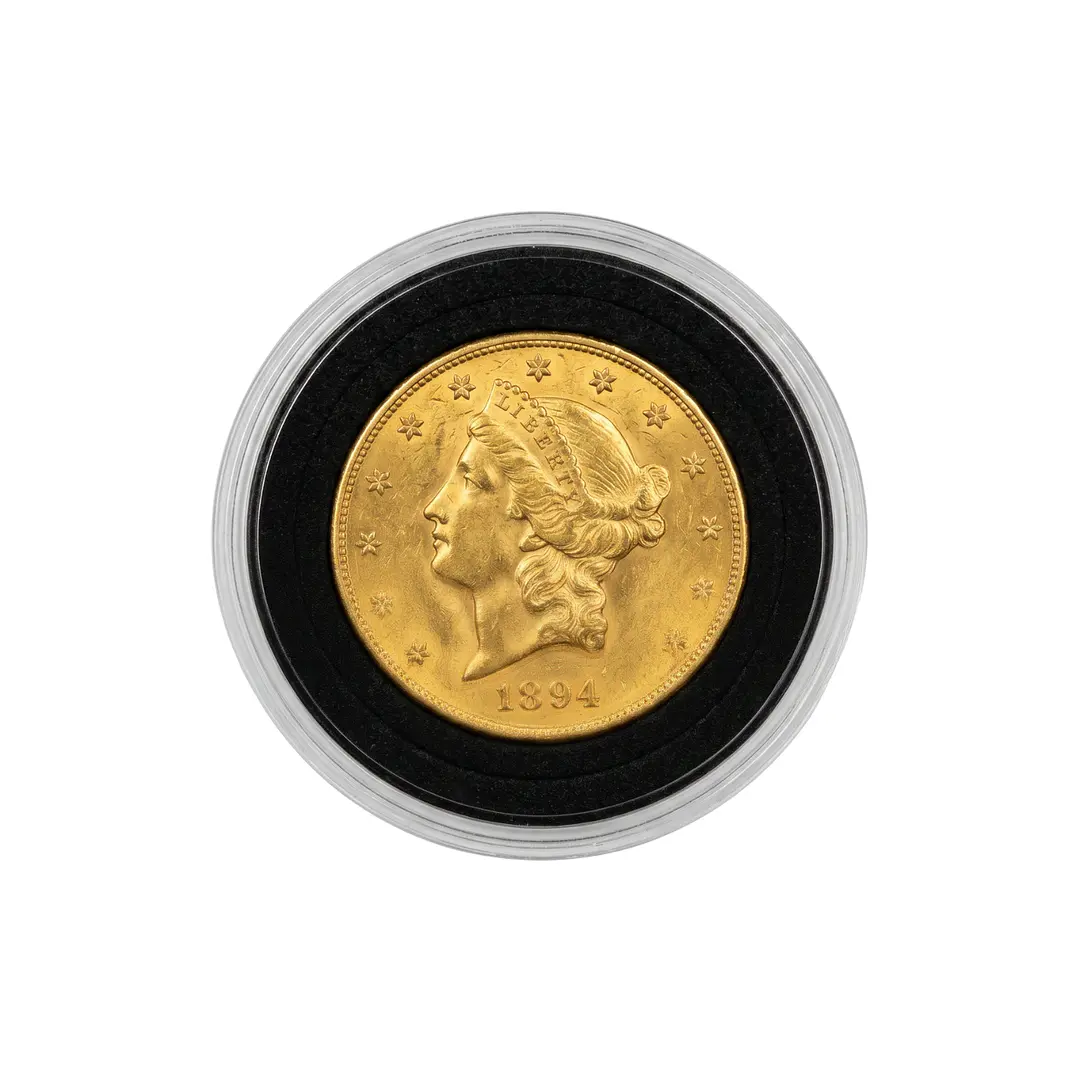 Moneda de Oro USA 20 dólares Doble Aguila de Cabeza de Libertad 1894 4