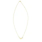 Collar Oro Amarillo 18kt Trébol Nacar - Miniatura 2