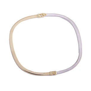 Pulsera de Oro 18kt Esclava de Bicolor