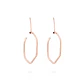 Aros Oro Miel 18kt Rombo - Miniatura 3