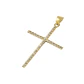 Colgante de Oro 18kt Cruz 30x18 - Miniatura 1
