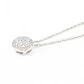 Collar de Oro Blanco 18kt con Diamantes 23 Pts Totales SI/H Corte Brillante - By Danielle Costantini - Miniatura 1
