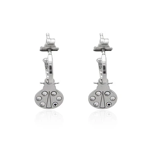 Aros de Plata Esterlina 925 Argollas Figura Chinita