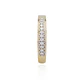 Anillo Compromiso de Oro 18Kt Cintillo Alto Circones - Miniatura 3