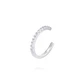 Piercing de Plata Esterlina 925 Earcuff circonitas delgado - Miniatura 1