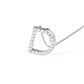 Collar Oro Blanco 18kt Letra D Diamantes 13Pts | Danielle Costantini - Miniatura 2
