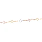 Pulsera de Oro 18kt Mano de Fátima Bicolor - Miniatura 2