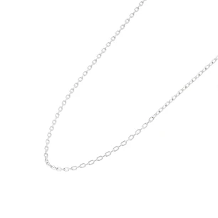 Cadena Oro Blanco 18kt Blanco Limada