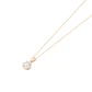 Colgante Oro Amarillo 18kt Circonita con Base Calada - Miniatura 2