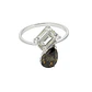 Anillo de Plata Esterlina 925 Champagne con Circonita - Miniatura 2