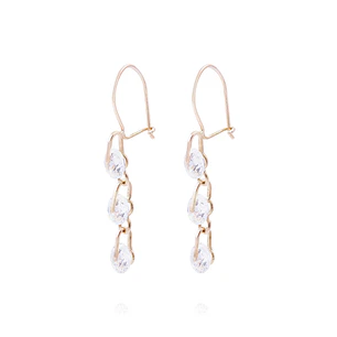 Aros Oro Miel 18kt Brillo que Enamora