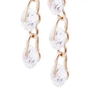 Aros Oro Miel 18kt Brillo que Enamora