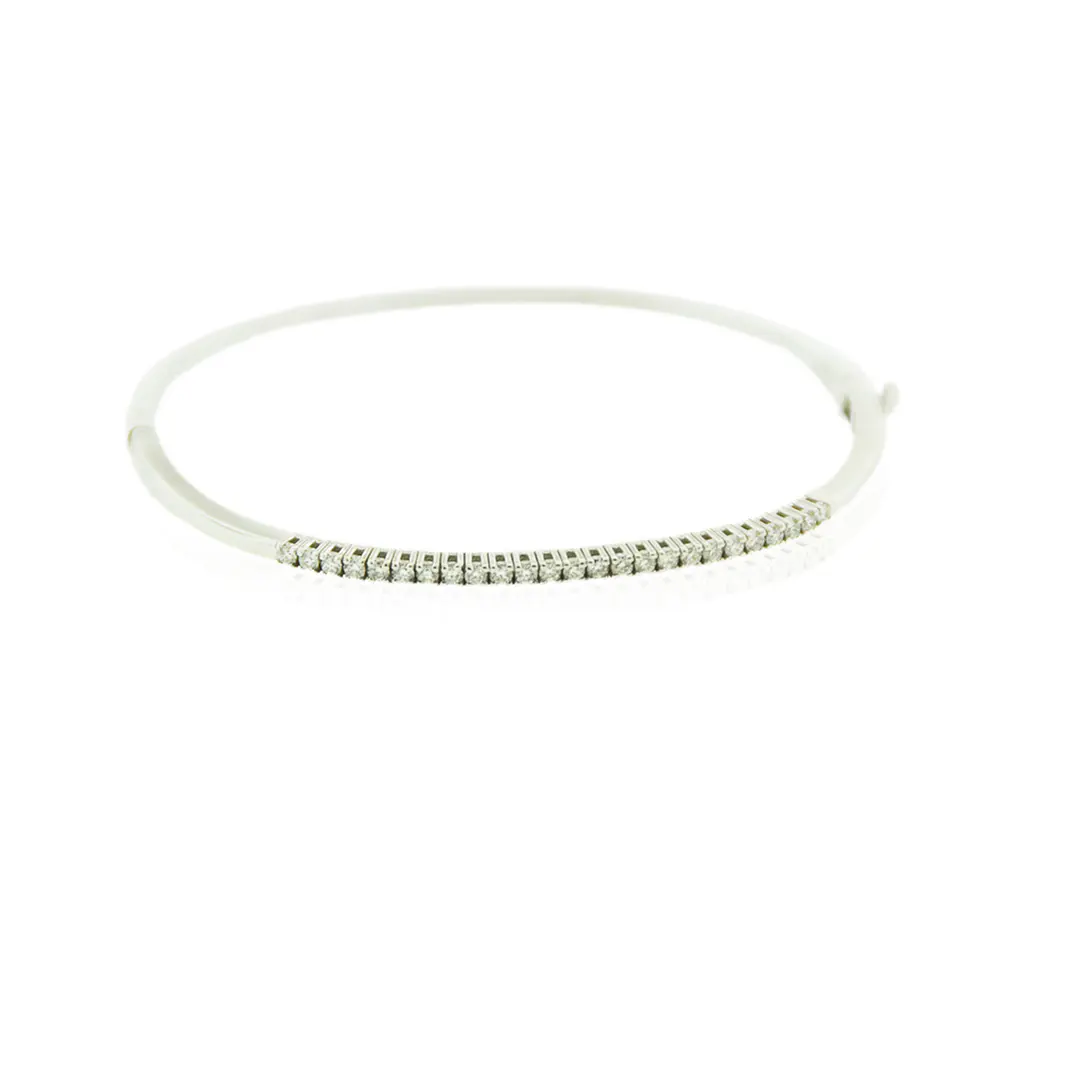 Pulsera Oro Blanco 18kt Diamantes 51 Pts 1