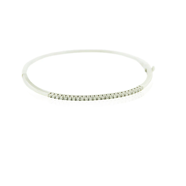 Pulsera Oro Blanco 18kt Diamantes 51 Pts 1