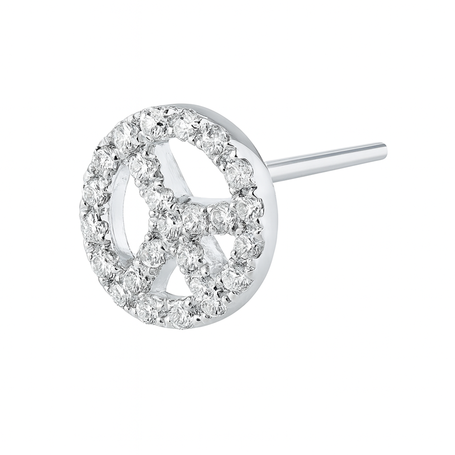 Aros de Oro 18kt con Diamantes 29 Pts Totales SI/H Corte Brillante - By Danielle Costantini 2