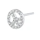 Aros de Oro 18kt con Diamantes 29 Pts Totales SI/H Corte Brillante - By Danielle Costantini - Miniatura 2