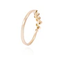 Anillo Revestido en Oro 18kt Circulos brillantes - Miniatura 3