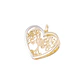 Colgante Oro Bicolor 18kt Árbol-Corazón - Miniatura 1