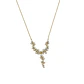 Collar Oro Amarillo 18kt Diamantes Colgantes 1 Qlts - Miniatura 1
