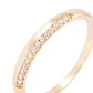 Anillo Compromiso de Oro 18Kt Circón Central - Miniatura 2