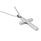 Colgante de Plata Esterlina 925 Cruz 3,5gr Ancha - Miniatura 3