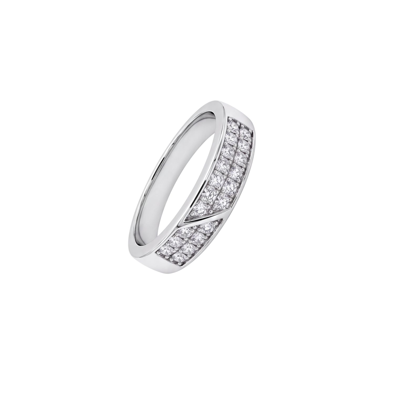 Anillo de Plata Esterlina 925 Destello Circon 2