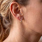 Aros de Plata Esterlina 925 Argollas de 1x1cm Plateadas - Miniatura 4