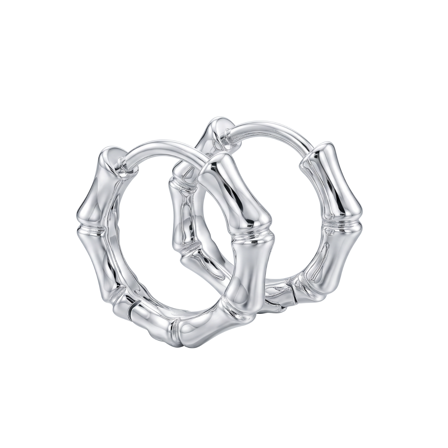 Aros de Plata Esterlina 925 Argollas Pequeñas Tubo Lisas 1