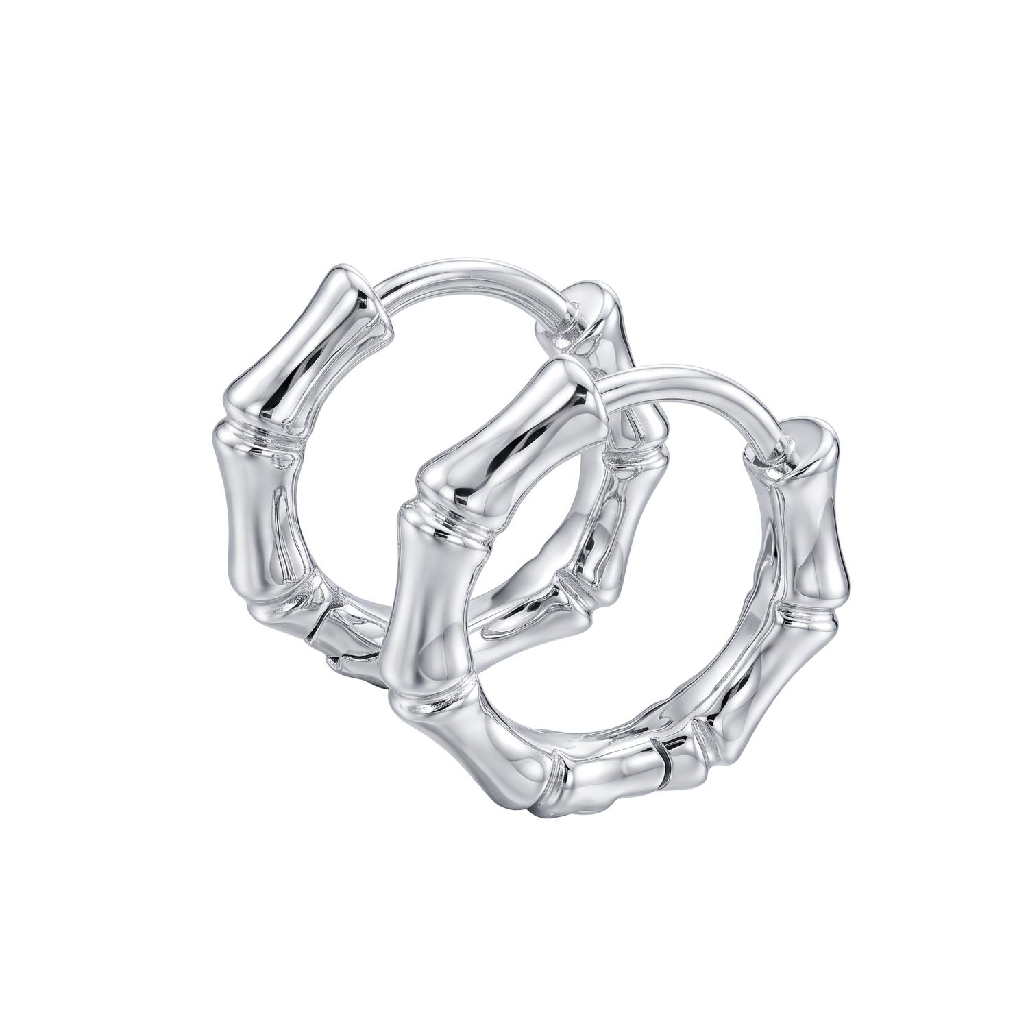 Aros de Plata Esterlina 925 Argollas Pequeñas Tubo Lisas 2