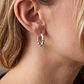 Aros de Plata Esterlina 925 Argollas Pequeñas Tubo Lisas - Miniatura 4