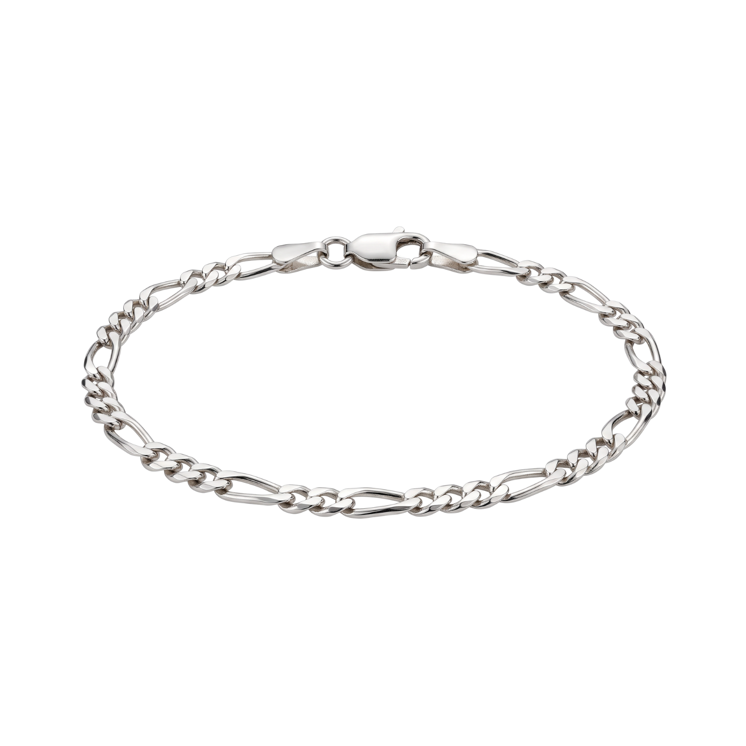 Pulsera de Plata Esterlina 925 Cartier Pulida Larga 1