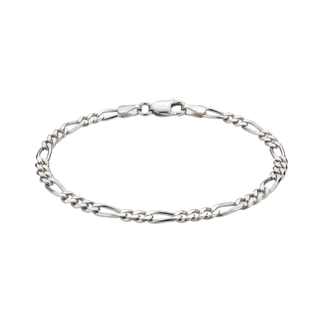 Pulsera de Plata Esterlina 925 Cartier Pulida Larga 1