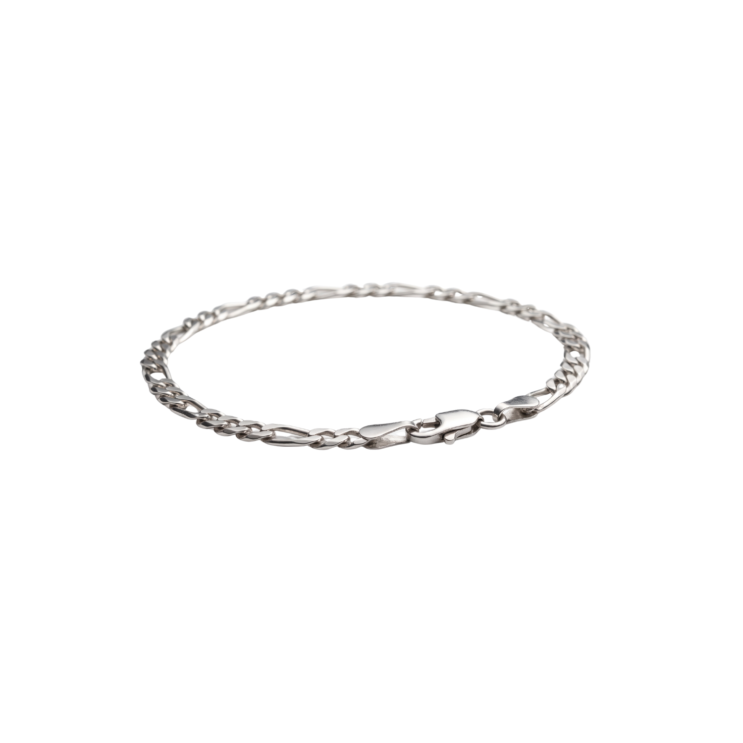 Pulsera de Plata Esterlina 925 Cartier Pulida Larga 2