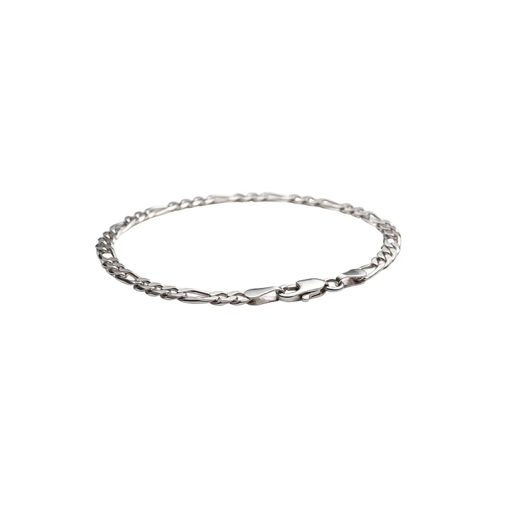 Pulsera de Plata Esterlina 925 Cartier Pulida Larga 2