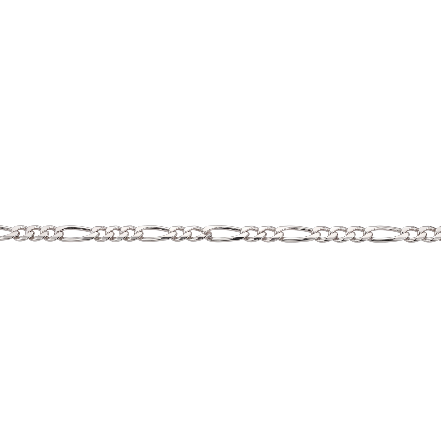 Pulsera de Plata Esterlina 925 Cartier Pulida Larga 3