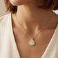 Collar de Oro 18Kt  Gota Diamantes 36Pts - Miniatura 4