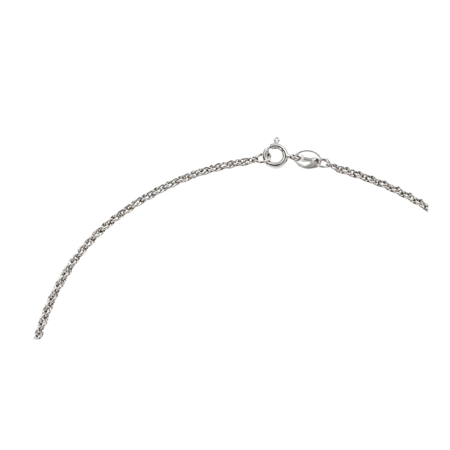 Cadena de Plata Esterlina 925 Turbillon Delgada 3