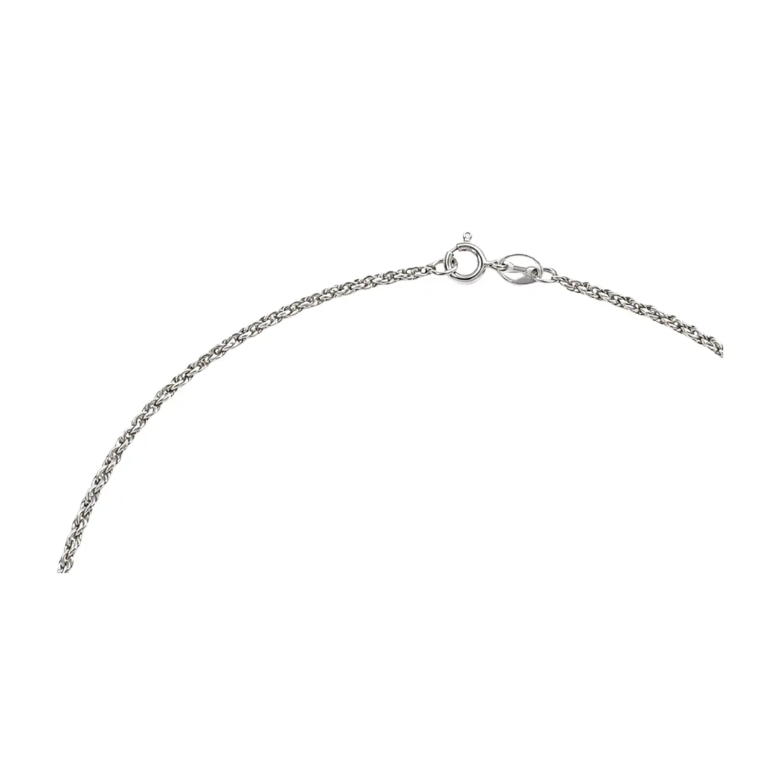 Cadena de Plata Esterlina 925 Turbillon Delgada 3