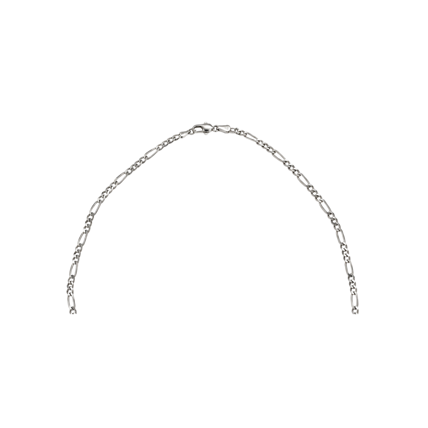 Cadena de Plata Esterlina 925 Cartier 1X3/2 Media 3