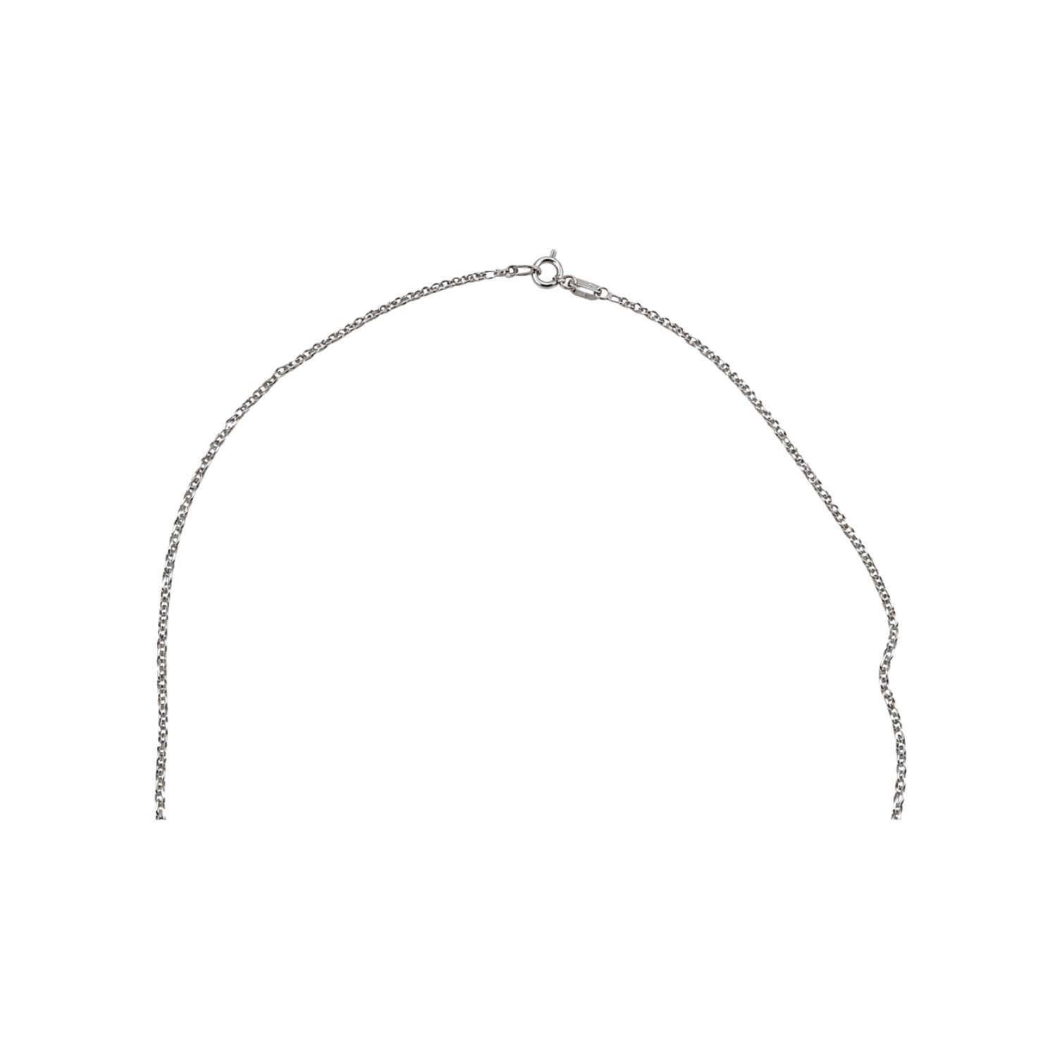 Cadena de Plata Esterlina 925 Cartier 1X3 1cm Ancha 3