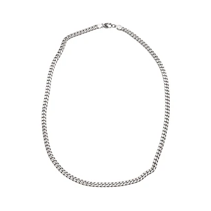 Cadena de Plata Esterlina 925 Groumet 4cm Ancha