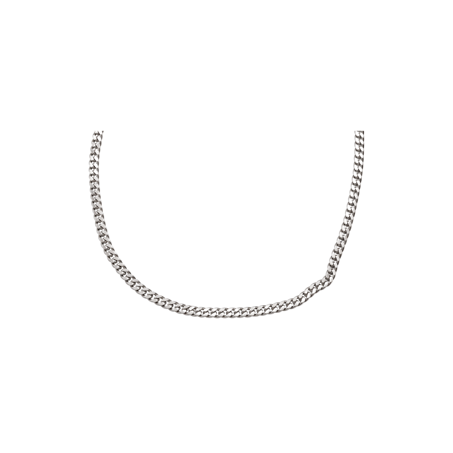 Cadena de Plata Esterlina 925 Groumet 4cm Ancha 2