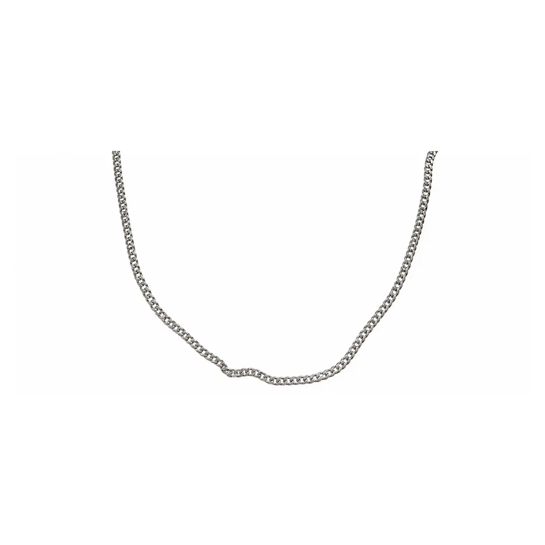 Cadena de Plata Esterlina 925 Groumet 3cm Ancha 2