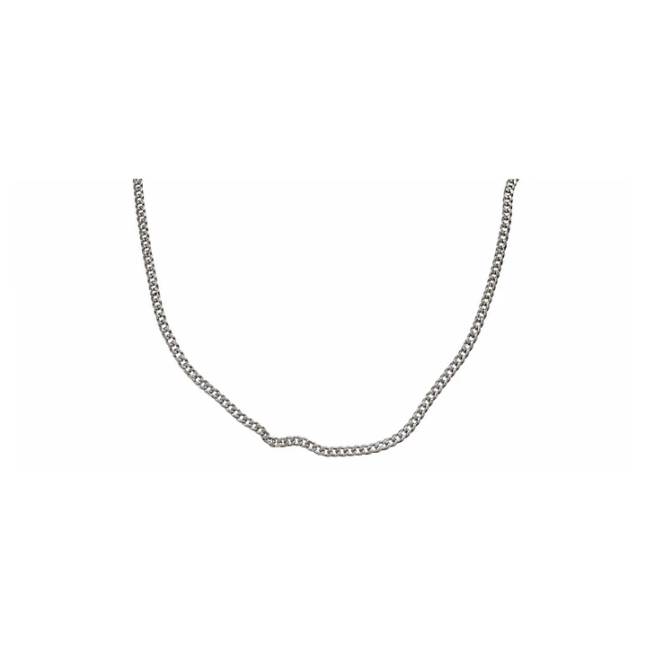 Cadena de Plata Esterlina 925 Groumet 3cm Ancha 2