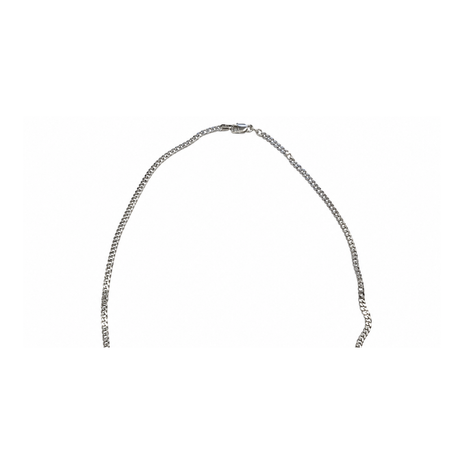Cadena de Plata Esterlina 925 Groumet 3cm Ancha 3