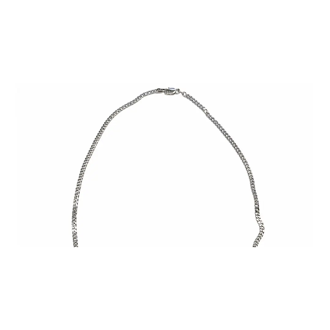 Cadena de Plata Esterlina 925 Groumet 3cm Ancha 3